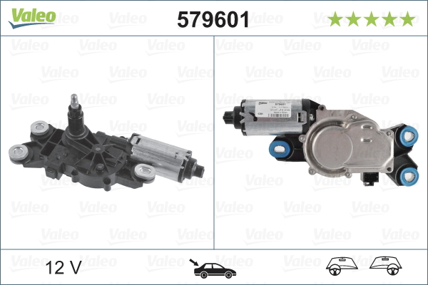 VALEO Ablaktörlö motor 579601_VALEO